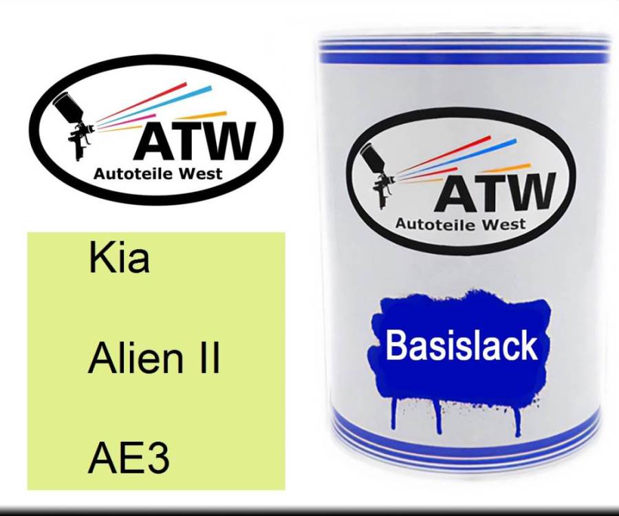 Kia, Alien II, AE3: 500ml Lackdose, von ATW Autoteile West.